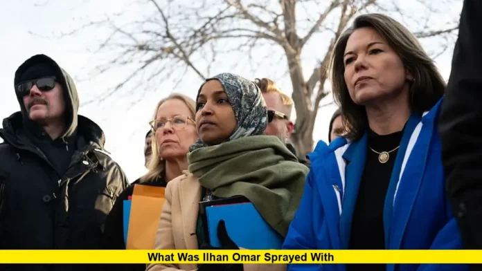 What Was Ilhan Omar Sprayed With What Was Ilhan Omar Sprayed With