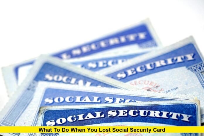 Lost Social Security Card