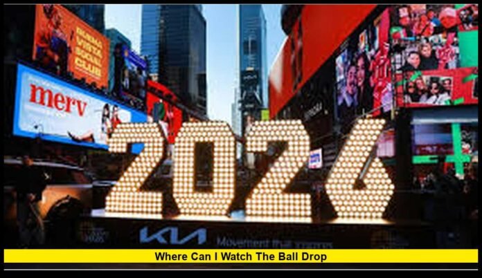 Where can I watch the ball drop