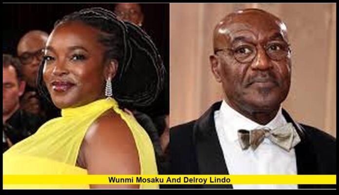 Wunmi Mosaku and Delroy Lindo