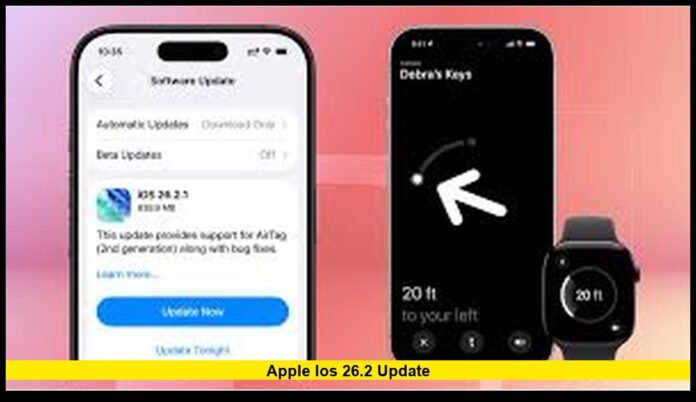 apple ios 26.2 update apple ios 26.2 update