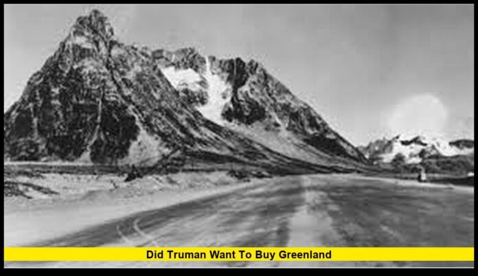 did truman want to buy greenland