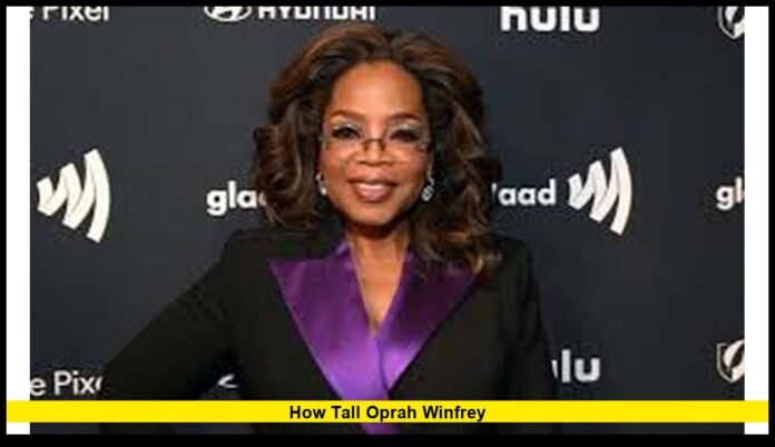 how tall Oprah Winfrey