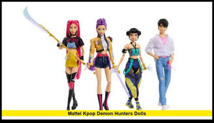 mattel kpop demon hunters dolls