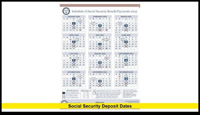 social security deposit dates