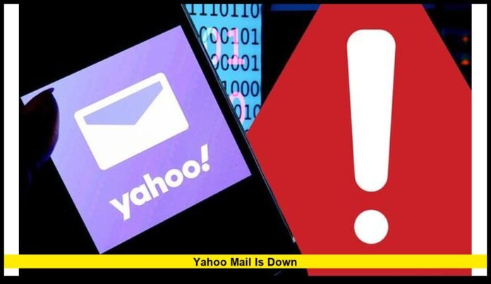 yahoo mail is down