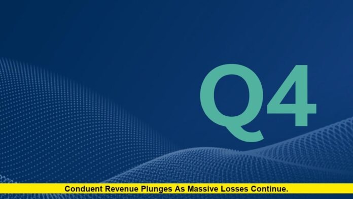 Conduent Revenue Plunges as Massive Losses Continue. Conduent Revenue Plunges as Massive Losses Continue