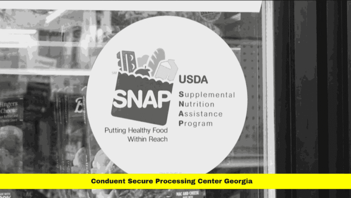 Conduent secure processing center Georgia