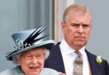 Prince Andrew and Queen Elizabeth