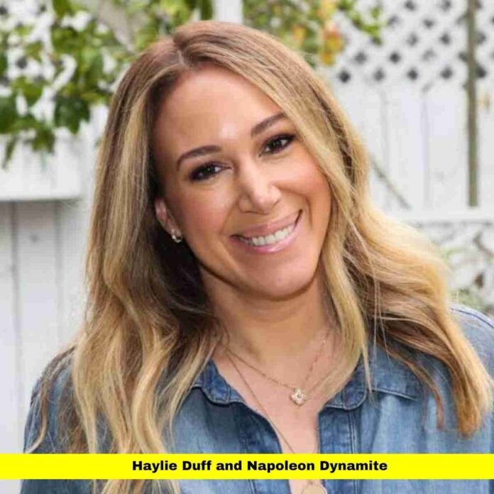 Haylie Duff and Napoleon Dynamite
