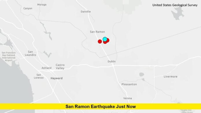 San Ramon Earthquake Just Now