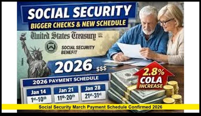 Official 2026 Dates for Retirement, SSDI, and SSI Benefits