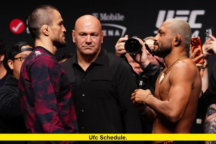 UFC Schedule