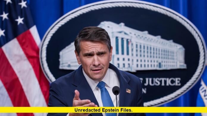 Unredacted Epstein Files