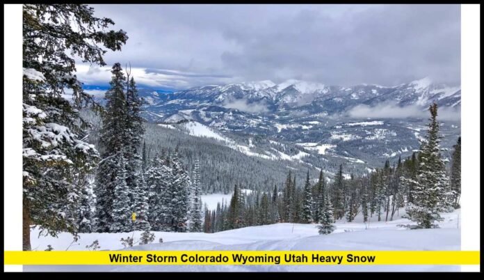 Strong Winds, and Travel Alerts Across the Rockies on February 14, 2026