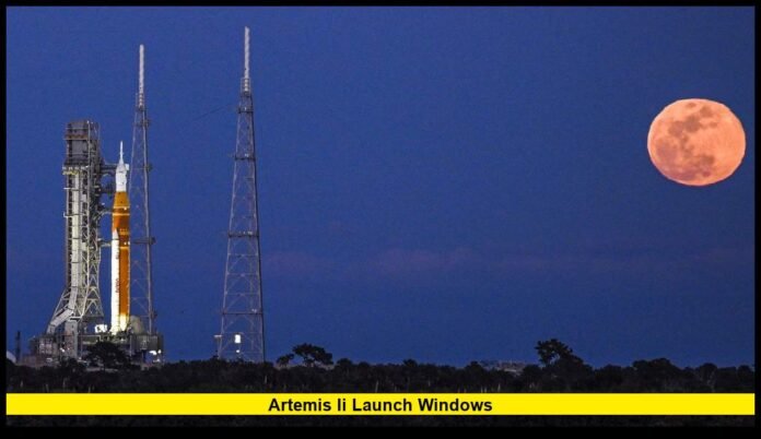 artemis ii launch windows