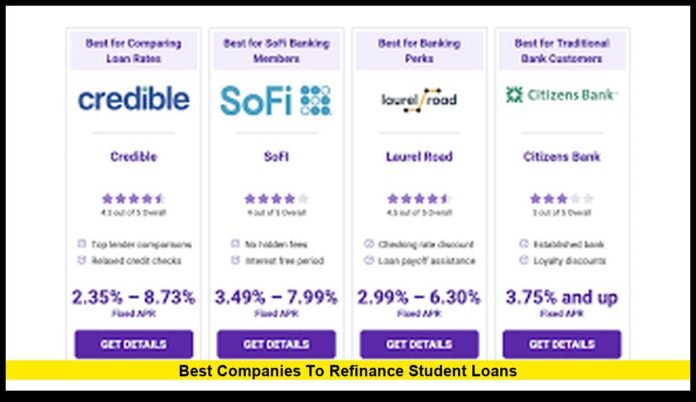 best companies to refinance student loans