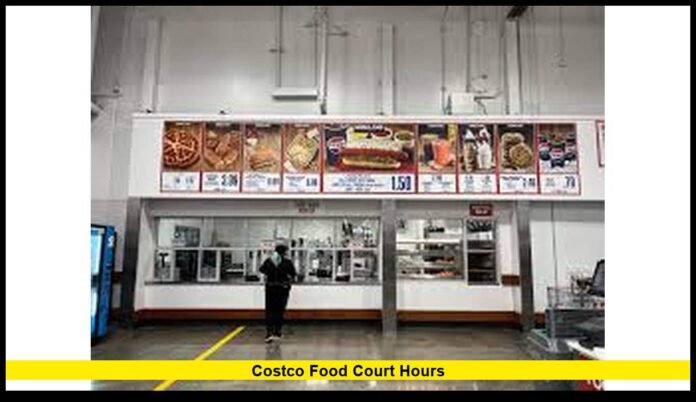 costco food court hours