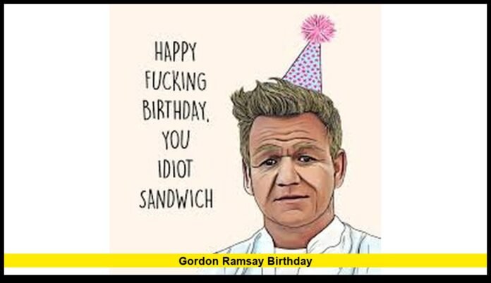 gordon ramsay birthday