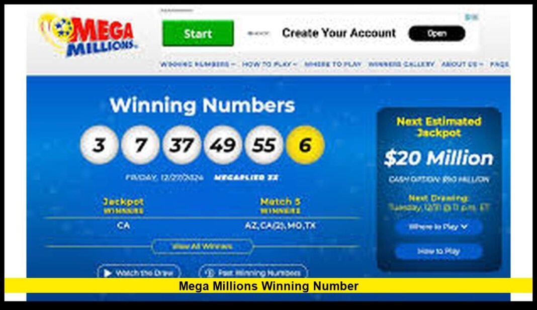 mega millions winning numbers: Official Status and What Players Should ...