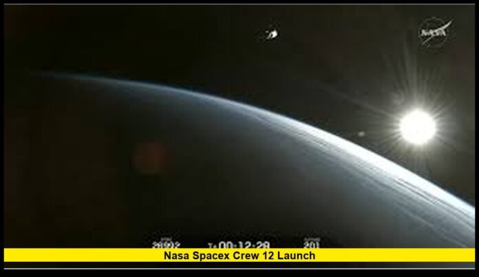 nasa spacex crew 12 launch