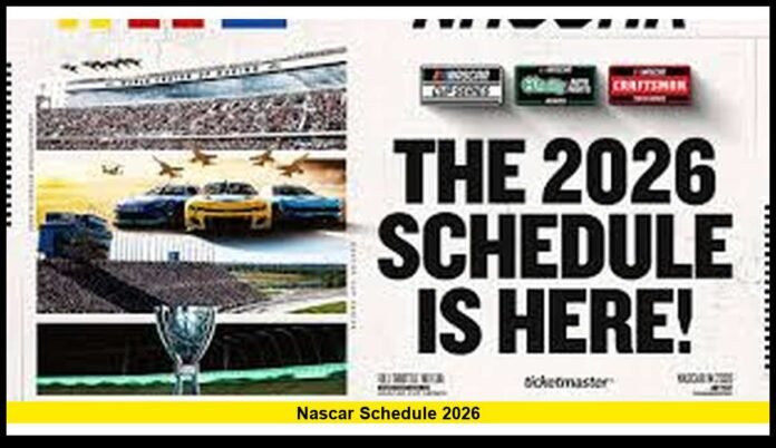 nascar schedule 2026