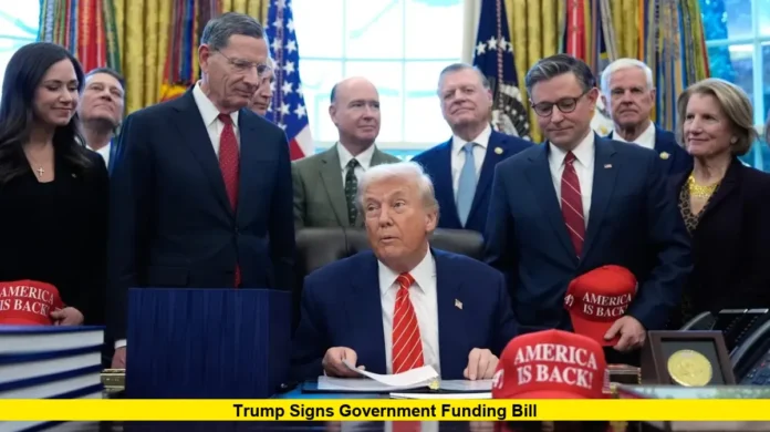 trump signs government funding bill