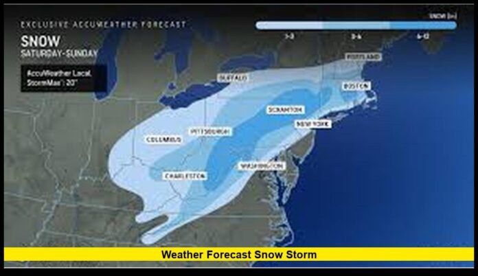 weather forecast snow storm