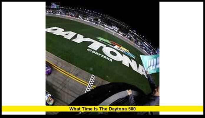 what time is the daytona 500