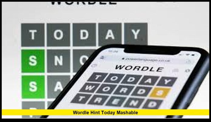 wordle hint today mashable
