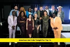 American Idol Vote Tonight for Top 14