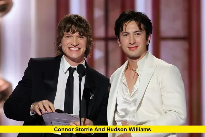 Connor Storrie and Hudson Williams