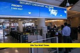 DFW TSA Wait Times