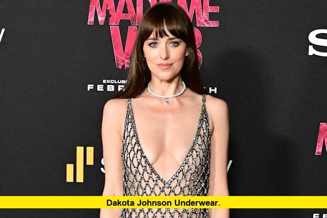 Dakota Johnson Underwear