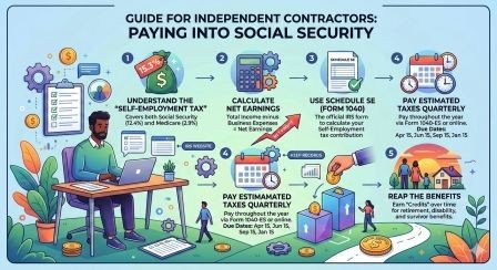 How to Pay Into Social Security as an Independent Contractor