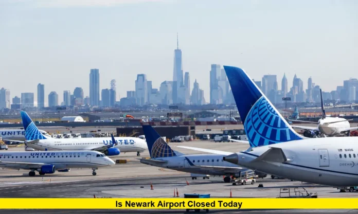 is Newark airport closed