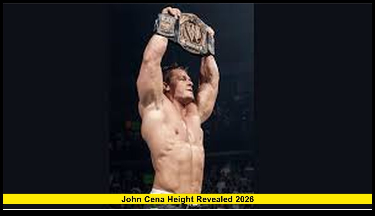 John Cena Height Explained: How Tall Is WWE Icon John Cena and Why It ...