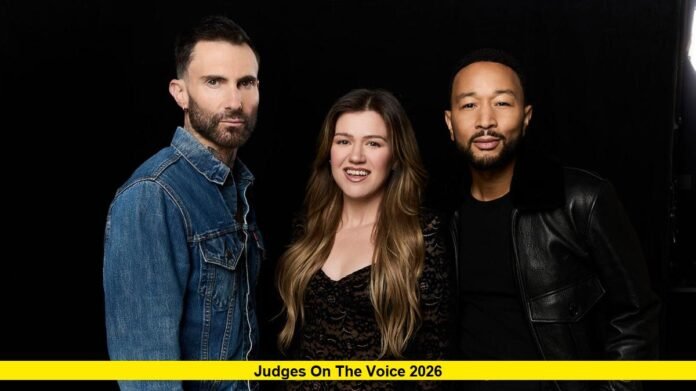 Judges on The Voice 2026