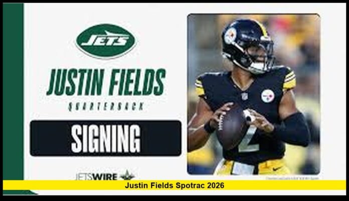 Justin Fields Spotrac 2026 Full Breakdown of the NFL Quarterback’s Contract, Salary, and Career Earnings