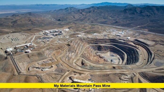 MP Materials Mountain Pass Mine MP Materials Mountain Pass mine