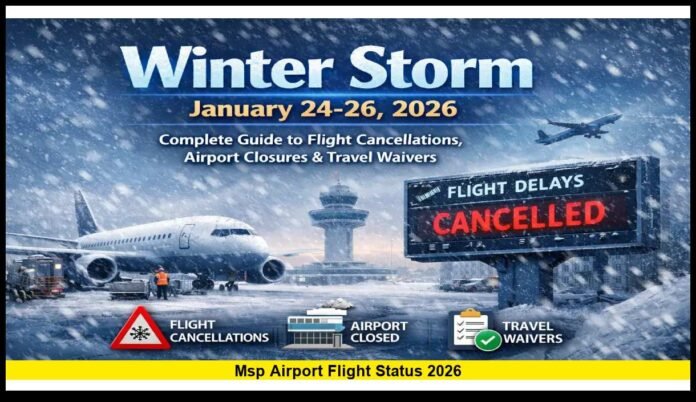 Real-Time Arrival and Departure Updates for Minneapolis–Saint Paul International Airport