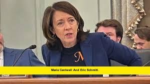 Maria Cantwell and Eric Schmitt
