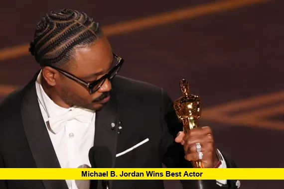 Michael B. Jordan Wins Best Actor