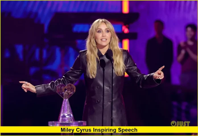 Miley Cyrus Inspiring Speech Miley Cyrus Inspiring Speech