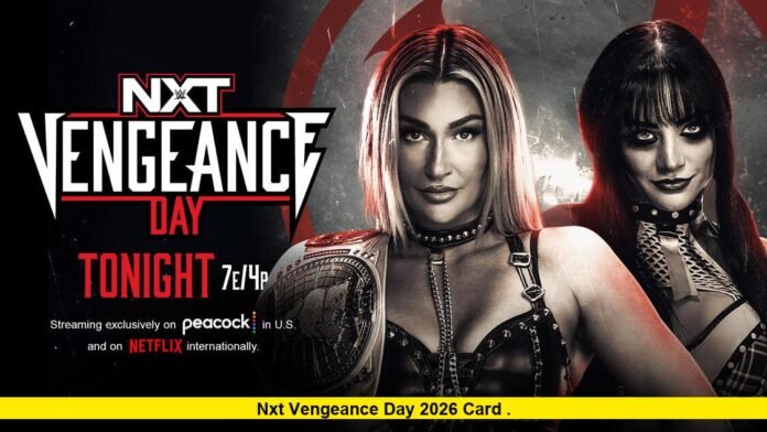 NXT Vengeance Day 2026 Card