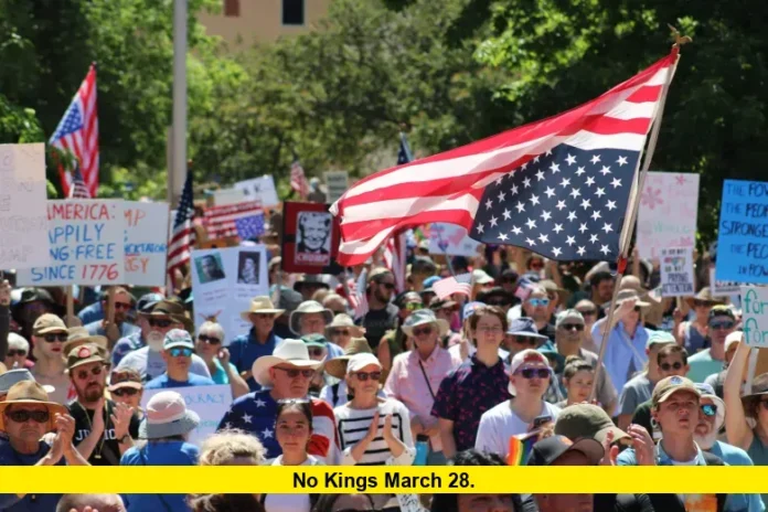 No Kings March 28. No Kings March 28