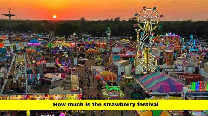 how much is the strawberry festival