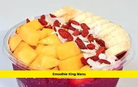 Smoothie King Menu Smoothie King Menu