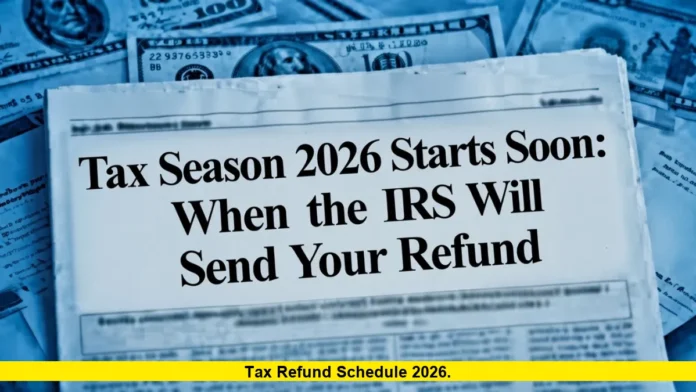 tax refund schedule 2026