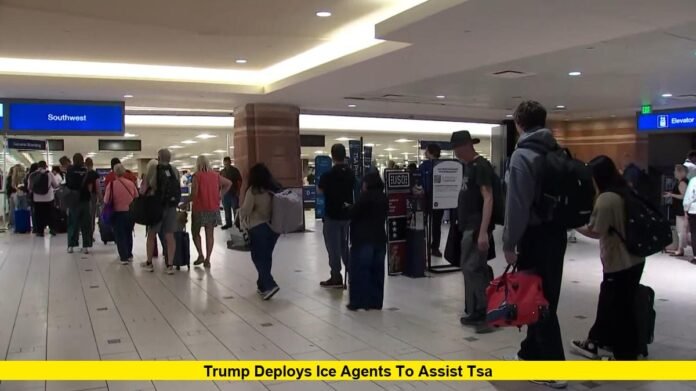 Trump Deploys ICE Agents to Assist TSA Trump Deploys ICE Agents to US Airports